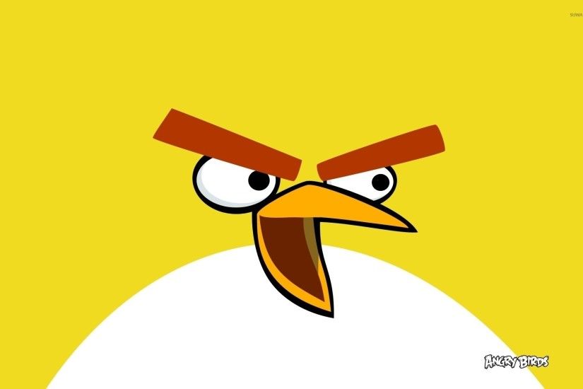 Chuck from Angry Birds wallpaper