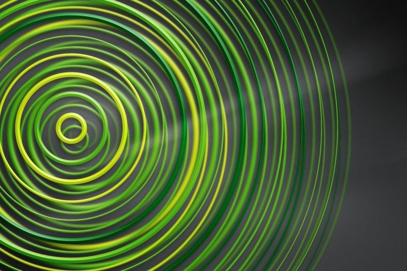 abstract, Digital Art, Geometry, Circle, Simple Background, Green, Artwork, Xbox  360 Wallpapers HD / Desktop and Mobile Backgrounds