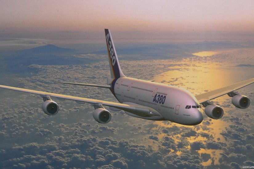 Download Airbus A380 wallpaper (1920x1080)
