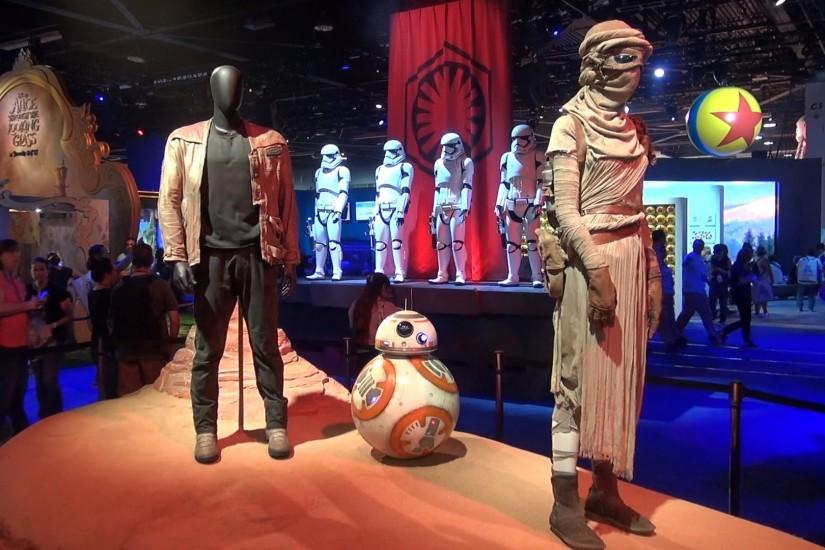 Star Wars: The Force Awakens BB-8, Captain Phasma, Finn, First Order  Stormtroopers, Costumes, D23