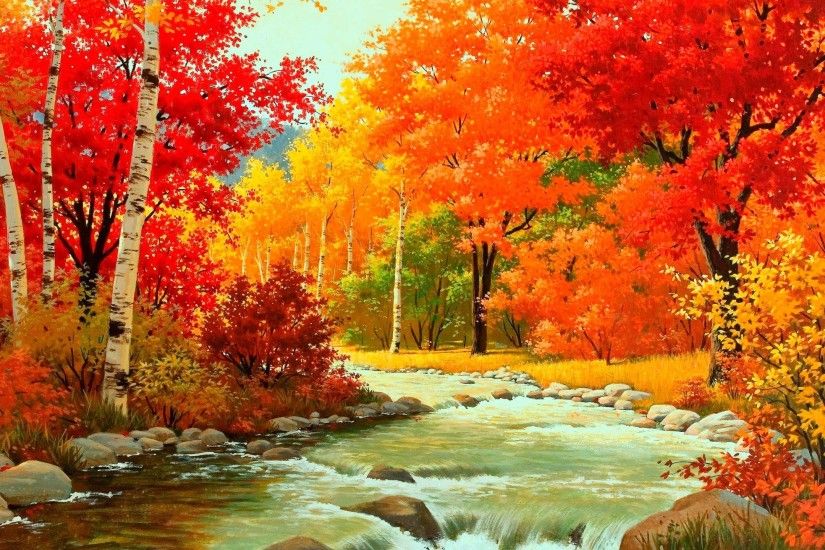 Wallpapers For > Abstract Autumn Wallpaper Hd
