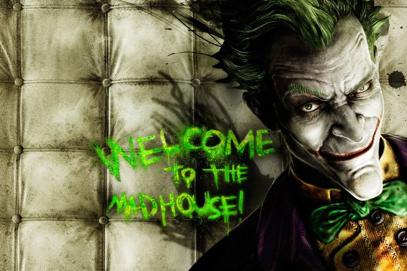 Video Game - Batman: Arkham Asylum Joker Wallpaper