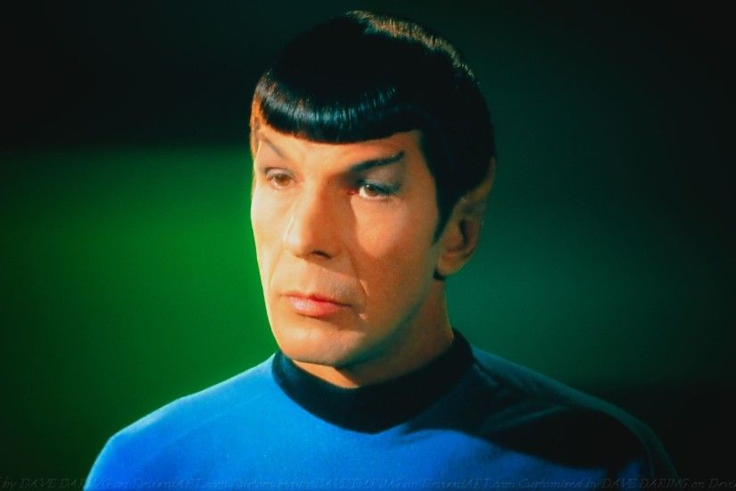 ... Leonard Nimoy Spock X by Dave-Daring
