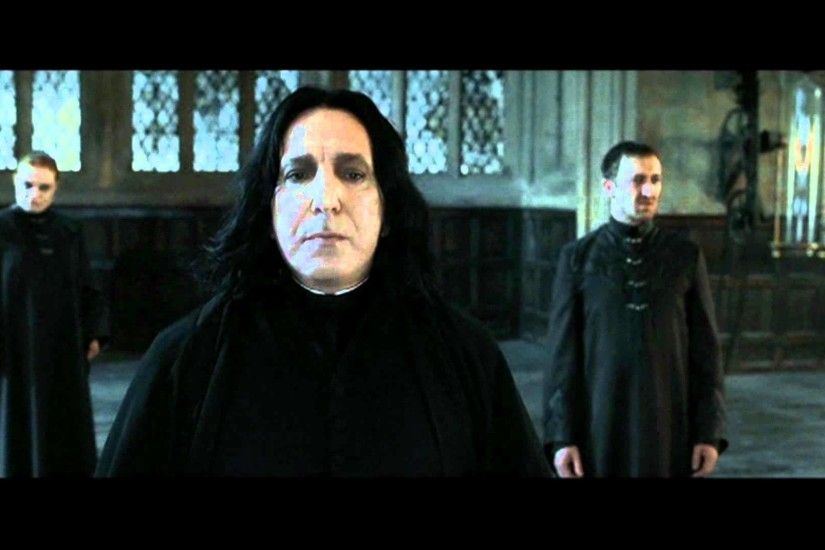 Harry Potter and the Deathly Hallows part 2 - Snape's speech (HD) - YouTube