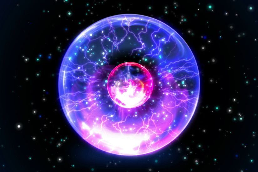 Subscription Library Seamless Plasma ball, black hole or wormhole, and warp  zone animation in intergalactic space