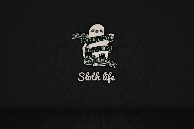 A small collection of Sloth wallpapers