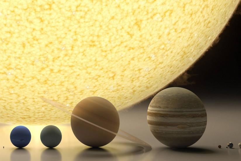 <b>Solar System Planets HD desktop wallpaper</b> : <b