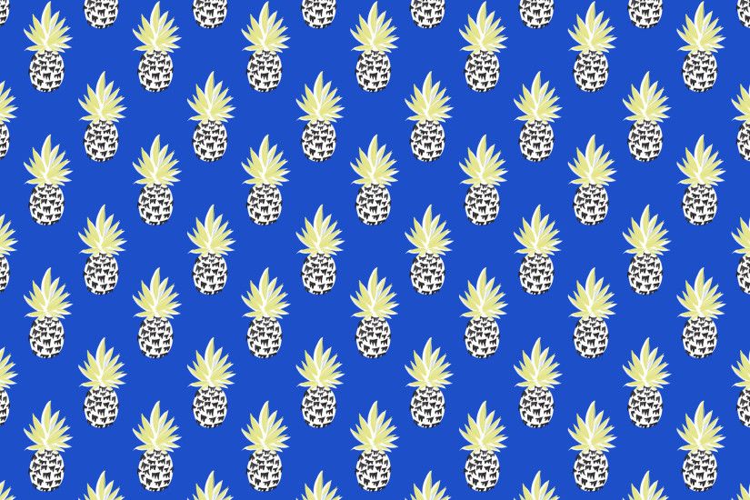 Click here to download Pineapples Cobalt desktop