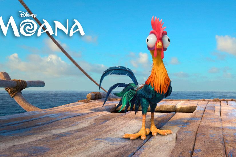 Heihei the rooster - Disney Moana Character Promo 3840x2160 wallpaper