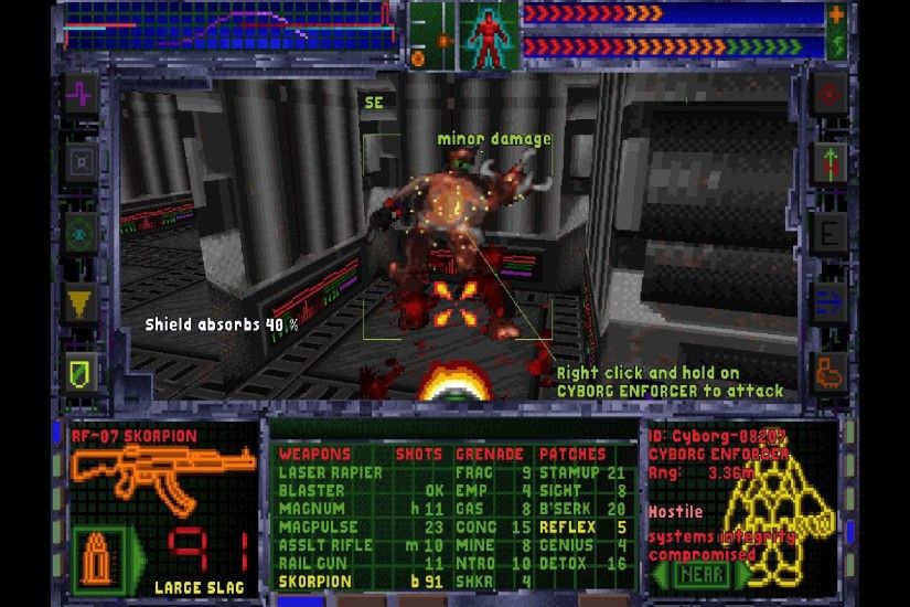 System Shock 2 absolutely deserves praise for refining System Shock's  concept to perfection, but it's important to remember where the series  began ...