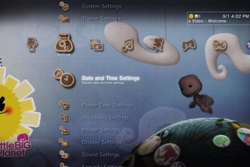 2009 9 1 - LittleBigPlanet Dynamic PS3 Theme