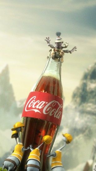 1080x1920 Wallpaper coca-cola, drink, soda, festival
