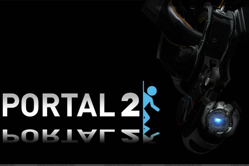 Portal 2 Black Background Poster Download 21 ...
