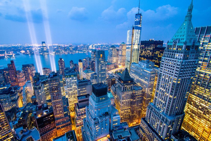 New York City Skyline At Night Wallpaper ...