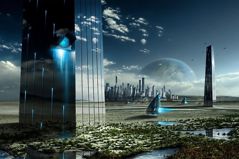 Sci Fi - City Futuristic Wallpaper