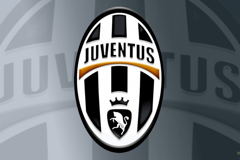 Gray Juventus logo wallpaper