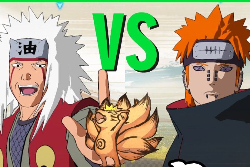 Jiraiya Vs Pain - *com vs com* - Naruto Shippuden Ultimate Ninja Storm 4 -  YouTube