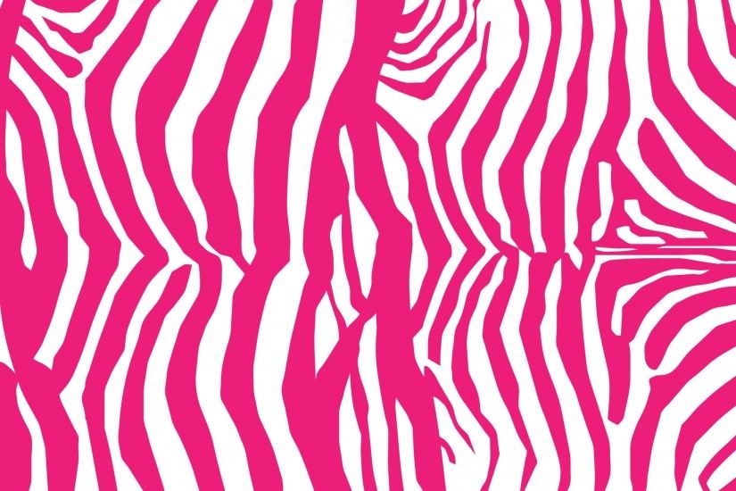 Pink Zebra Skin Background