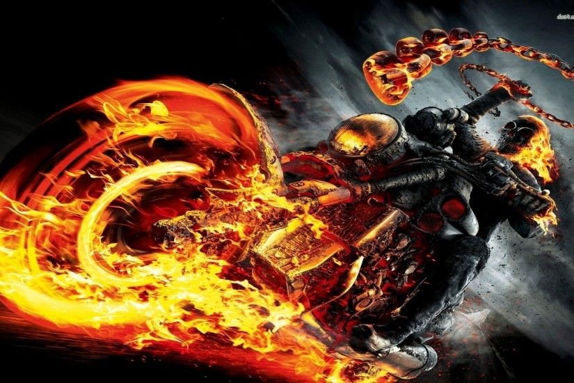 ... Ghost Rider Bike Wallpapers - WallpaperSafari ...