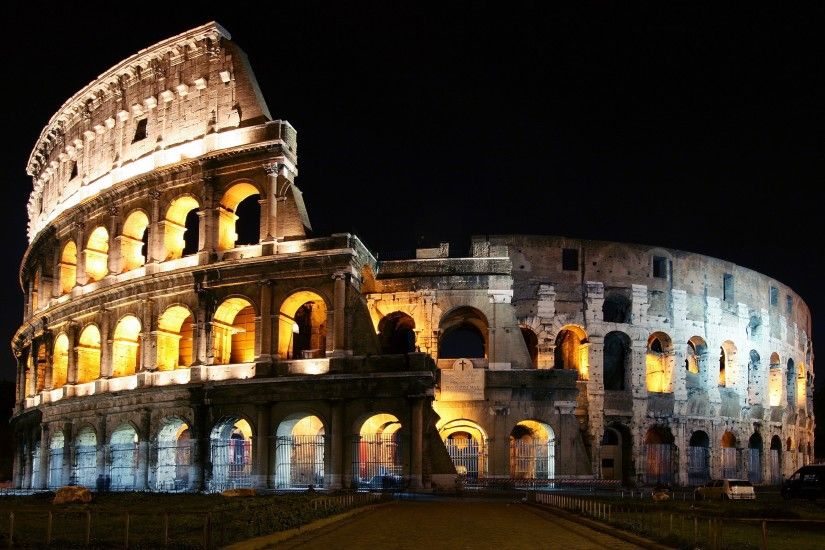 architecture, Colosseum, Rome Wallpaper HD