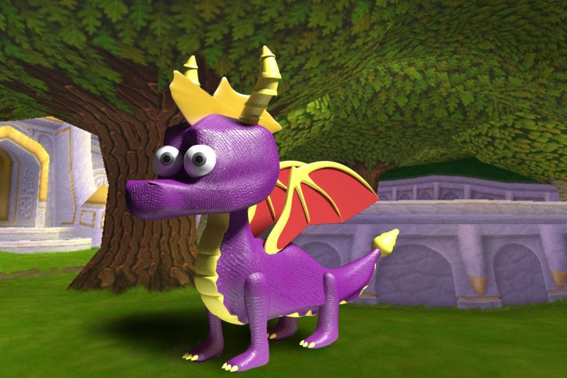 ... Spyro the Dragon (3D Model) by The-Ray3000