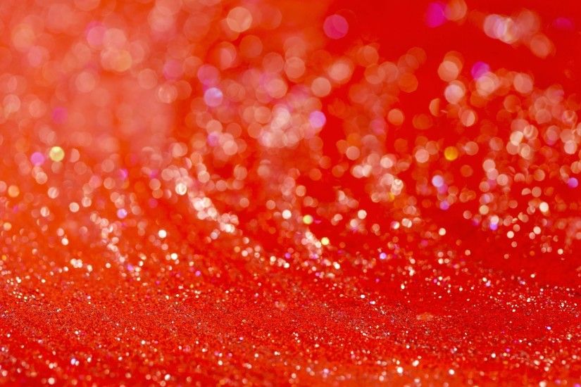 Awesome Red Glitter Wallpaper