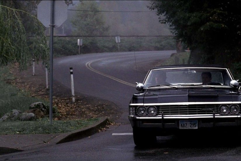 Dean And Sam Winchester In A Chevrolet Impala - Supernatural