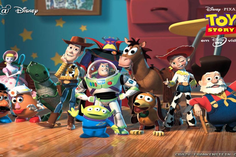 Wallpaper: Pixar Toy Story 3 movie. Resolution: 1024x768 | 1280x1024 |  1600x1200. Widescreen Res: 1440x900 | 1680x1050 | 1920x1200