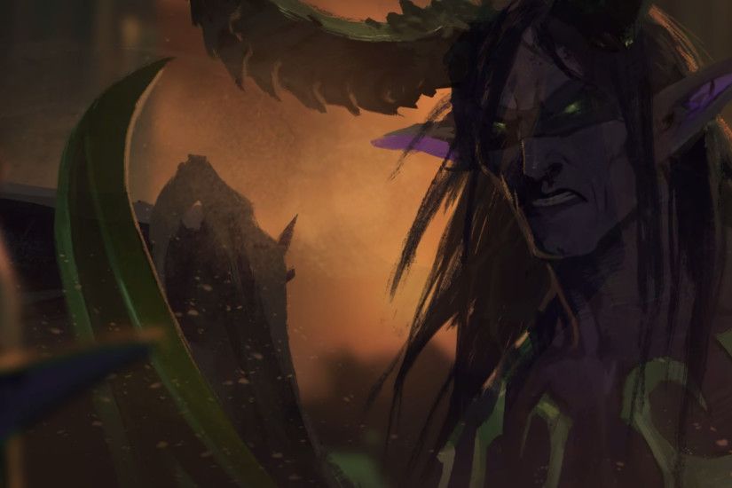 Demon Hunter, World of Warcraft, Blizzard Entertainment, Illidan Stormrage  Wallpapers HD / Desktop and Mobile Backgrounds