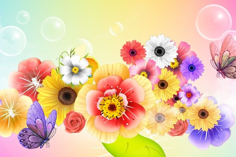 Butterfly Aroma Flowers Fleurs Color Pretty Fragrant Colorful Spring  Abstract Butterflies Beauty Summer Papillon Collage Bright Picture Flower  Rose Hd - ...
