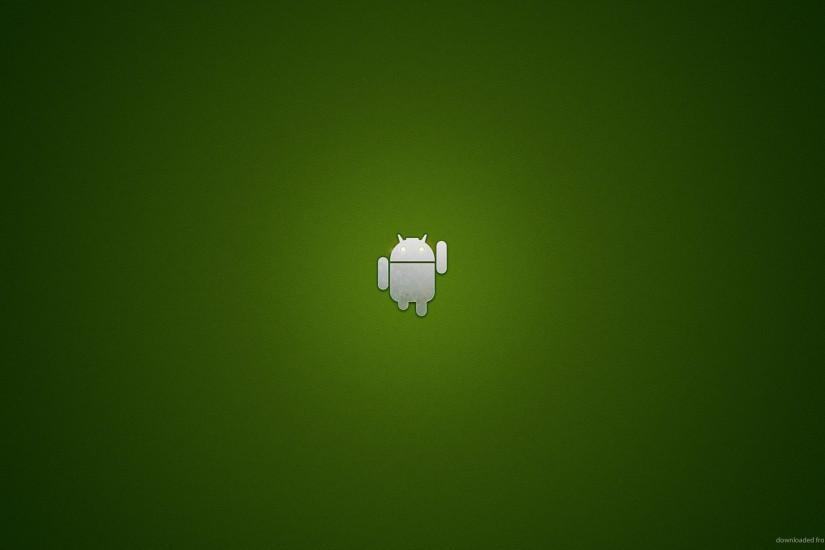 2560x1600 Android On A Green Background wallpaper