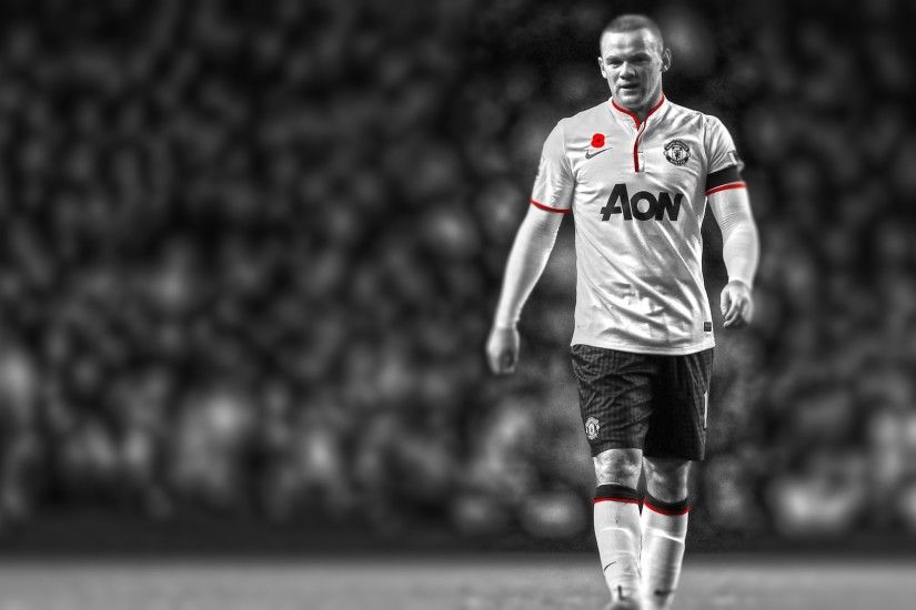 Wayne Rooney Manchester United Desktop Wallpaper