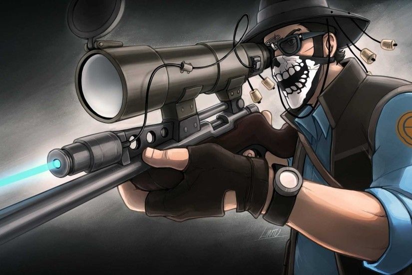 ... Guns weapons Team Fortress 2 Sniper TF2 wallpaper 1920x1080 244234