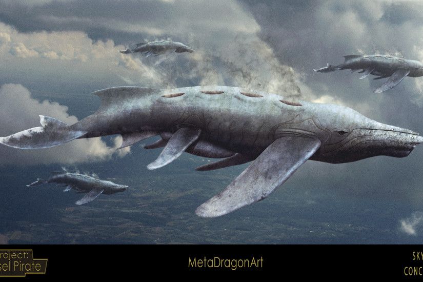 Sky Whale - Project: Diesel Pirate by MetaDragonArt