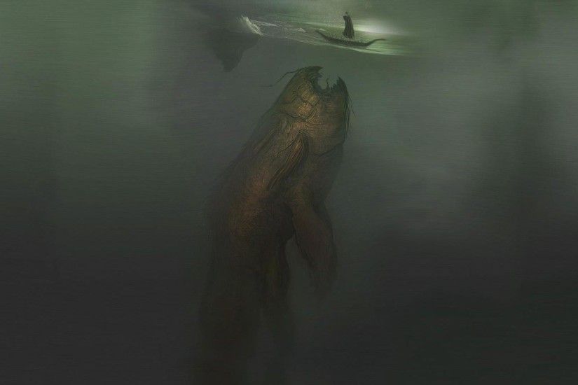 Sea monster No.1 by tiger1313.deviantart.com on @deviantART .