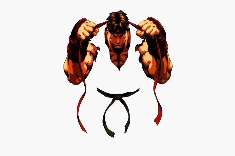 Street Fighter Ryu simple background wallpaper | 1920x1200 | 260216 |  WallpaperUP