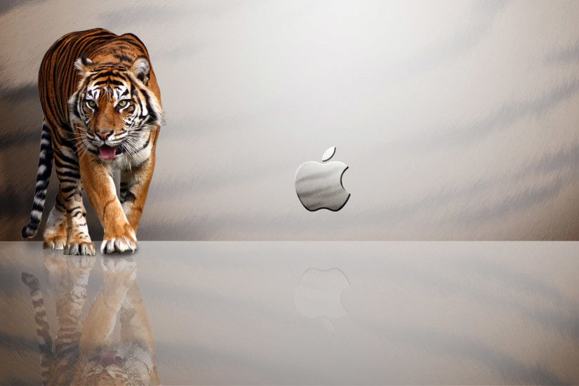 Download Best wallpaper Apple Mac Tiger for your Desktop Background