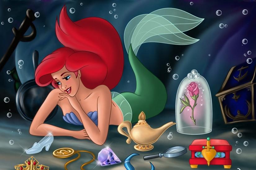 LITTLE MERMAID disney fantasy animation cartoon adventure family  1littlemermaid ariel princess ocean sea underwater wallpaper |