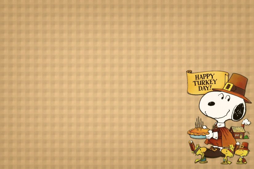 Thanksgiving Snoopy Wallpapers - Wallpaper Cave