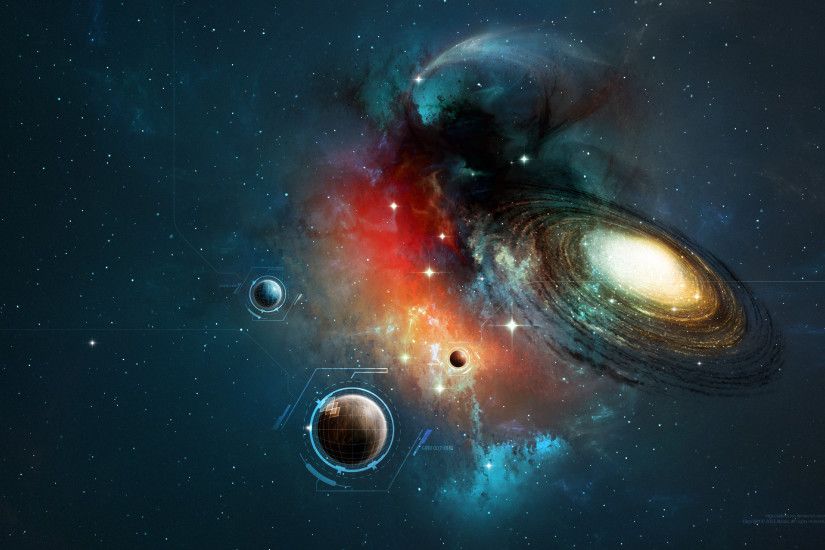 Description: Download Space Horizon Digital Universe wallpaper ...