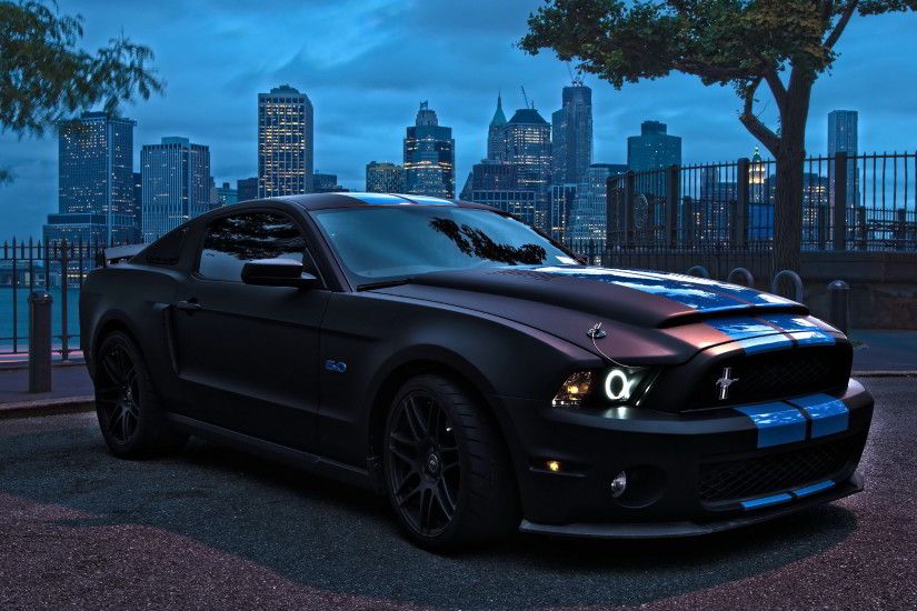 Shelby Mustang | Ford Mustang Shelby GT-500 Black HD Wallpapers #136