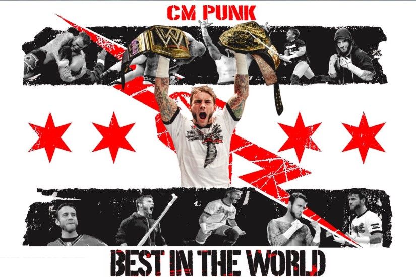 ... CM Punk 2013-2014 wallpaper by TyNick98