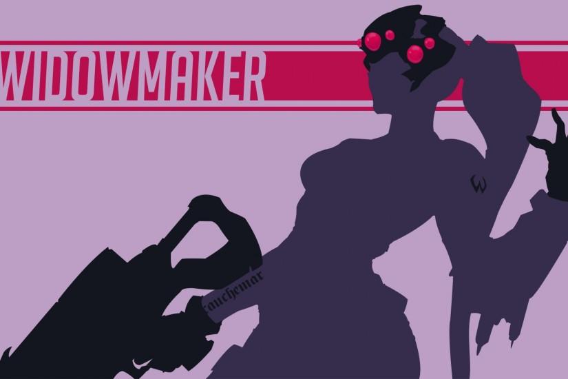 Simple Widowmaker Wallpaper (Overwatch)