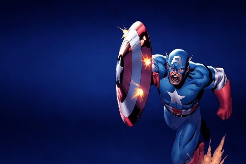 captain america captain america marvel comics running shield shots cry