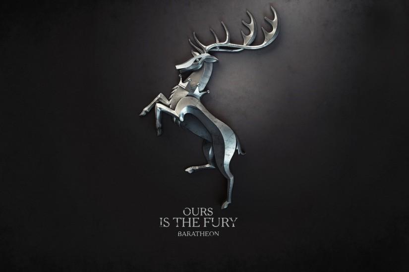 Ours is the Fury Baratheon Game of Thrones Wallpaper