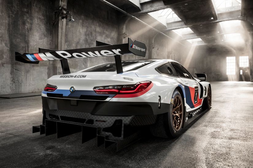 BMW M8 GTE Race Car