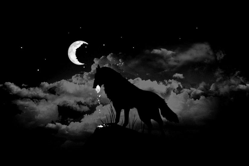 Wolf Of Darkness Desktop Background. Download 1920x1080 ...