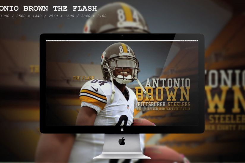 Antonio Brown The Flash Wallpaper HD by BeAware8 2560x1440