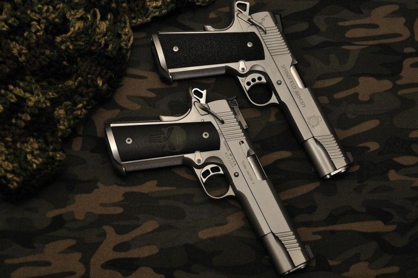 Weapons - Springfield Armory 1911 Pistol Wallpaper