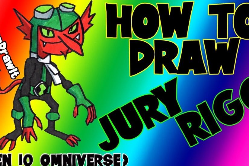 How To Draw Jury Rigg from Ben 10 Omniverse â YouCanDrawIt ã 1080p HD